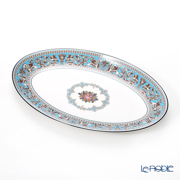 楽天市場】ウエッジウッド フロレンティーンターコイズ プレートの通販