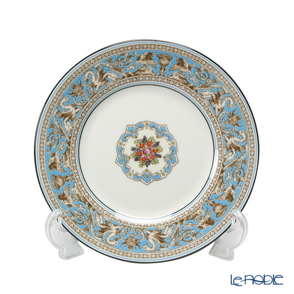 Y3332-6 ウェッジウッド フロレンティーンターコイズ 角皿 大皿 箱付