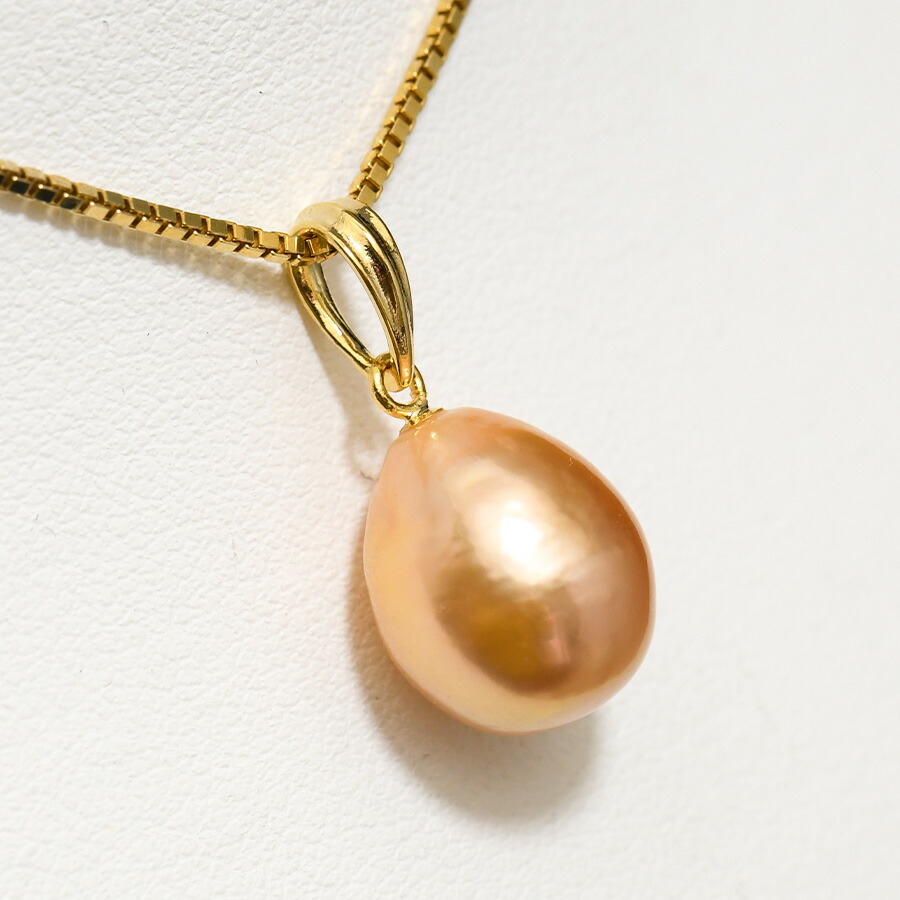 楽天市場】バロック 淡水真珠 ペンダントトップ てらてらのメタリック