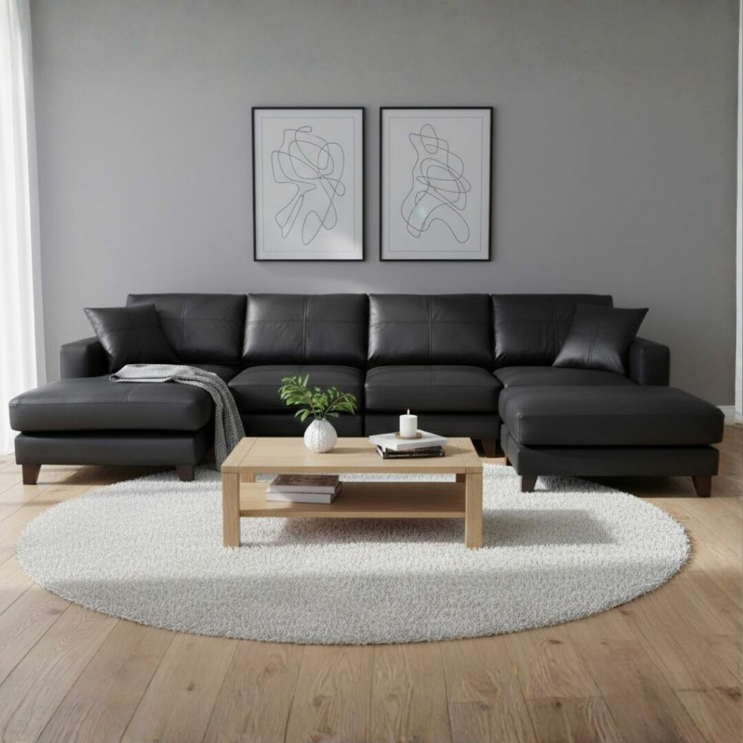 楽天市場】ソファ ソファー 本革 カウチソファ 4人掛け ローバック