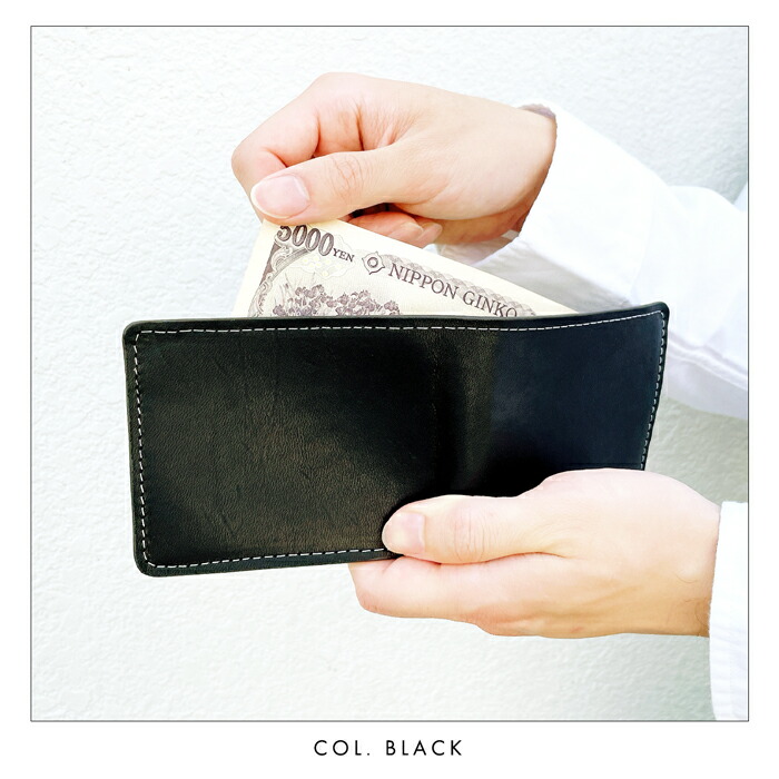 楽天市場】二つ折り財布 財布 メンズ 本革 馬ヌメ クラシック 二つ折り