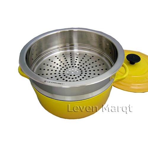 楽天市場】ル・クルーゼ LE CREUSET スチーマー 24cm専用【蒸し料理