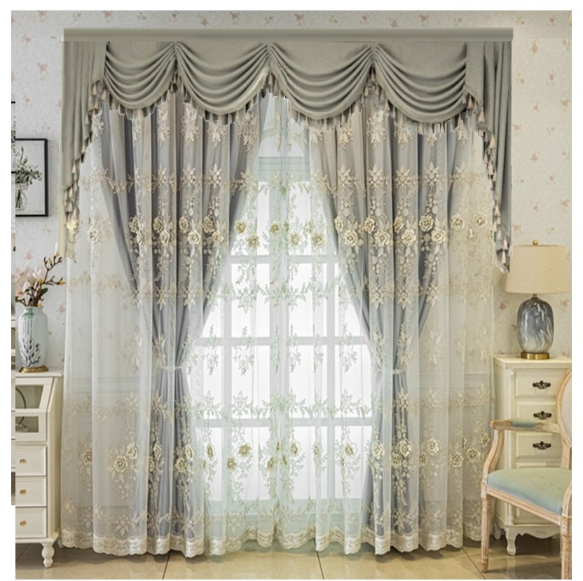 楽天市場】2枚入り おしゃれ カーテン 遮光 レース 2枚セット【レース+