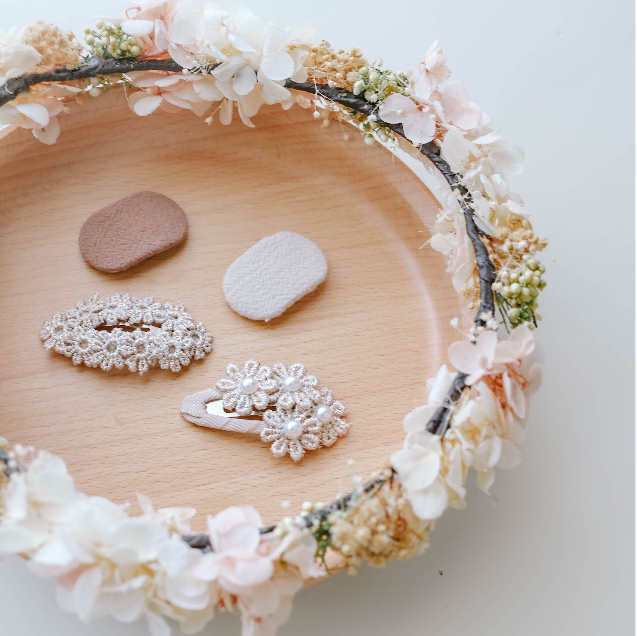 楽天市場】キッズ ヘアクリップ 2点 セット ベビー ヘアアクセサリー