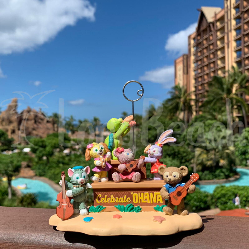 アウラニディズニーリゾート限定商品！ダッフィー&フレンズの木彫り風