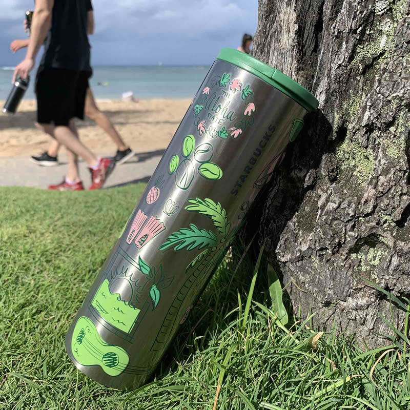 楽天市場】≪ハワイ限定品≫ STARBUCKS COFFEE HAWAII ボトル 16oz