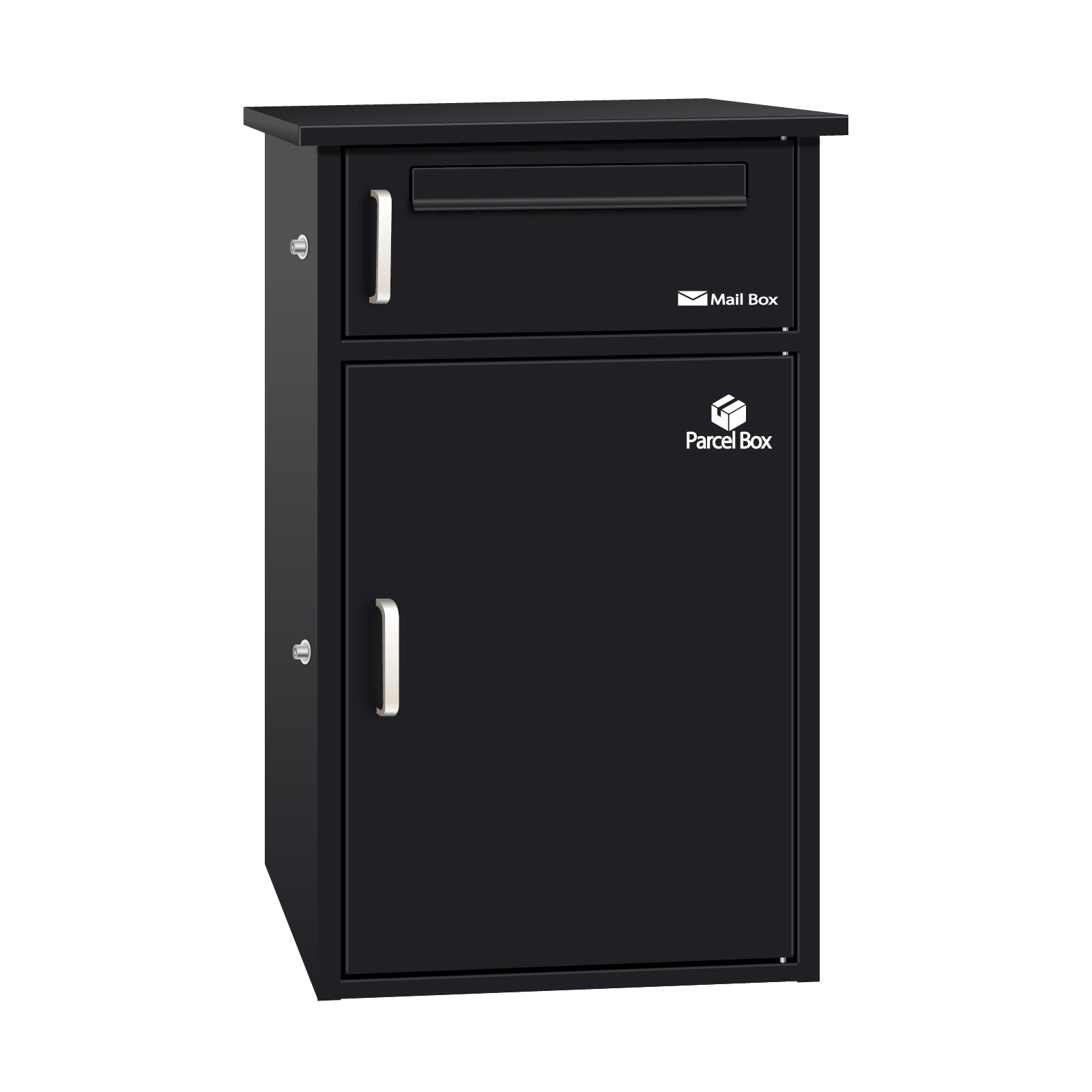 楽天市場】宅配ボックス付きポスト 宅配BOX 新聞受け 郵便 メール便