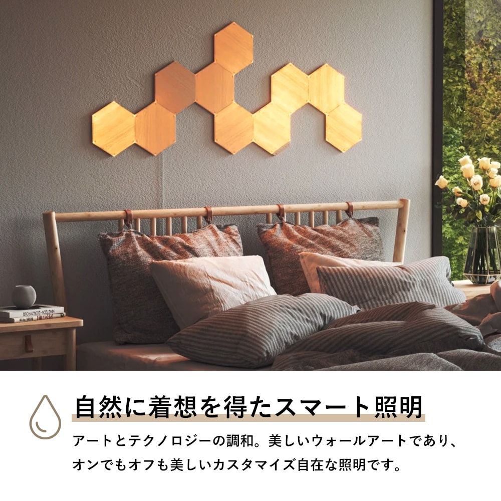 楽天市場】Nanoleaf ナノリーフ Elements Hexagon エレメンツ