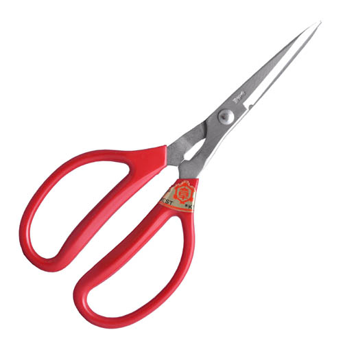 楽天市場】三木章 万能鋏（長刃）赤グリップ 195mm / 園芸・植物用鋏