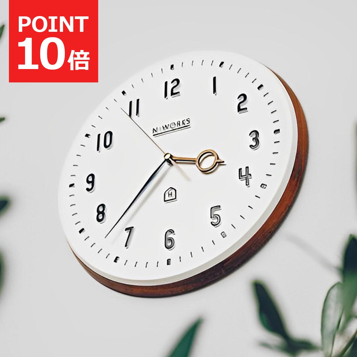 楽天市場】掛け時計 壁掛け時計 おしゃれ ケンピ 時計 壁掛け 北欧 白