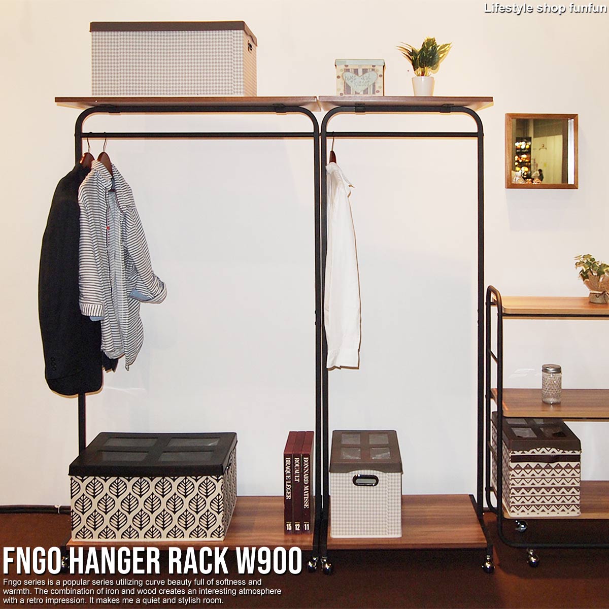 楽天市場】【2/23まで最大P10倍】ハンガーラック 90cm おしゃれ 北欧