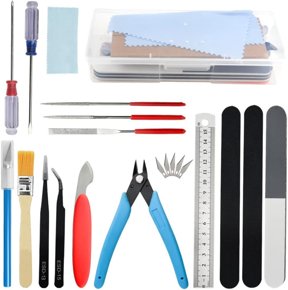 楽天市場】プラモデル工具 18点セット 初心者向き 入門用ツールセット