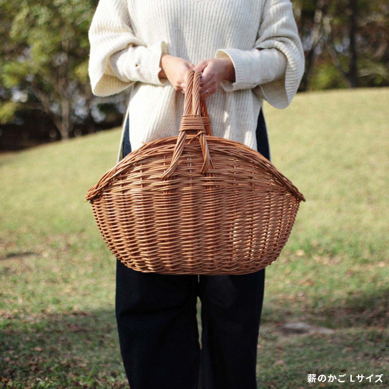 楽天市場】ラトビア 猫かご 薪のバスケット 2サイズ PINUMUPASAULE