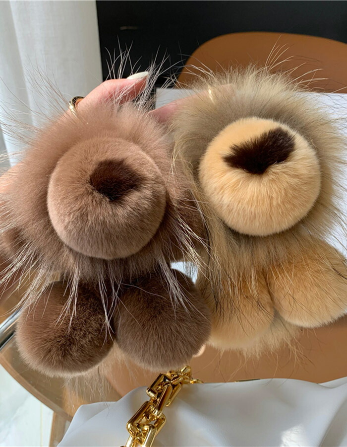 楽天市場】巨大 ラビットファー ライオン キーホルダー ぬいぐるみ