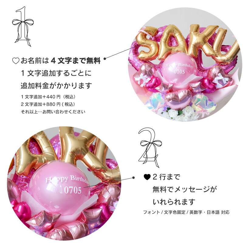 楽天市場】卓上フラスタ 推し活 誕生日祝い 名前が入る バルスタ