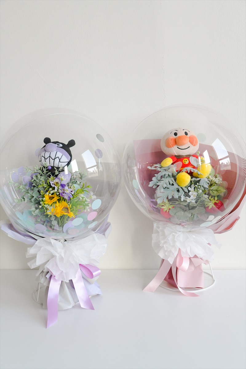 楽天市場】アンパンマン ぬいぐるみブーケ バルーンアレンジメント