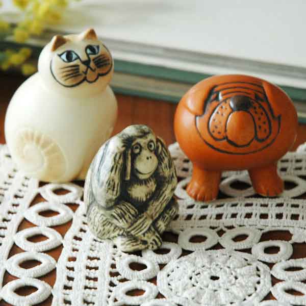 楽天市場】Lisa Larson リサ ラーソン MONKEY モンキー 携帯サル 北欧