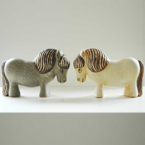 楽天市場】Lisa Larson リサラーソン PONNY ポニー スカンセン動物園