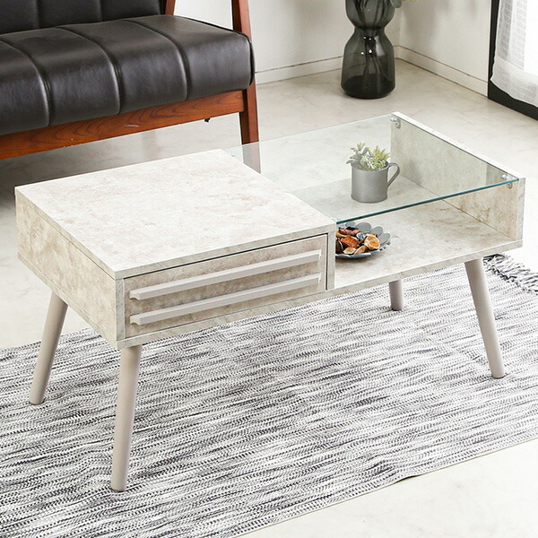 楽天市場】木製センターテーブル ディスプレイテーブル 収納テーブル