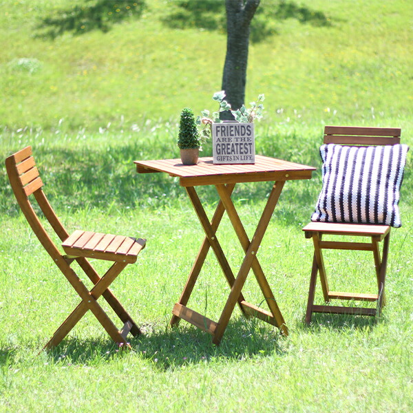 楽天市場】ガーデン3点セット ガーデンセット 3点 庭 ガーデンチェア