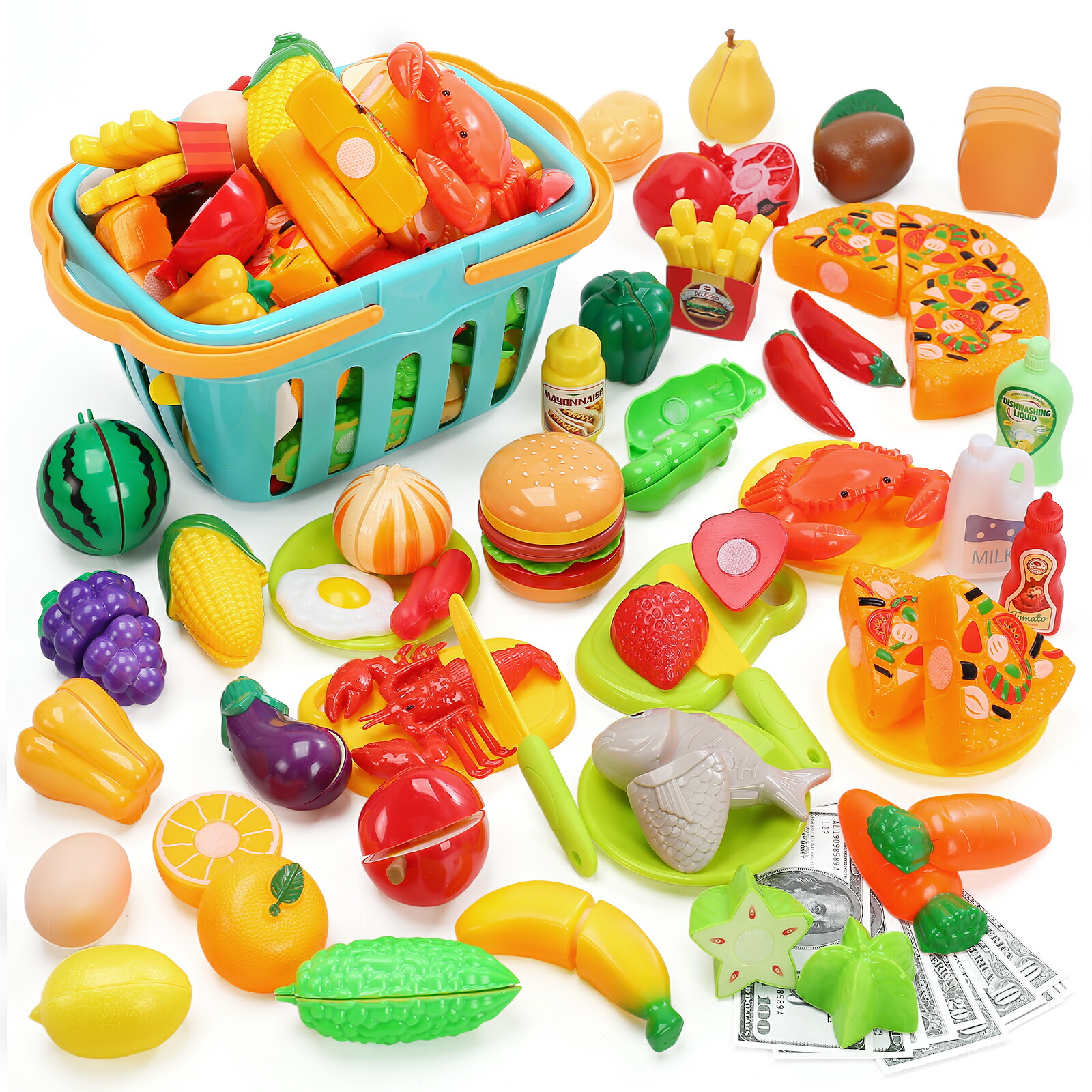 楽天市場】【DEAL限定】ままごとキッチン 48点セット おままごとセット