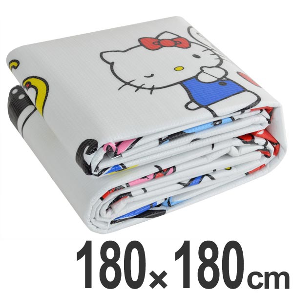 楽天市場】レジャーシート クッションマット ハローキティ ふんわり