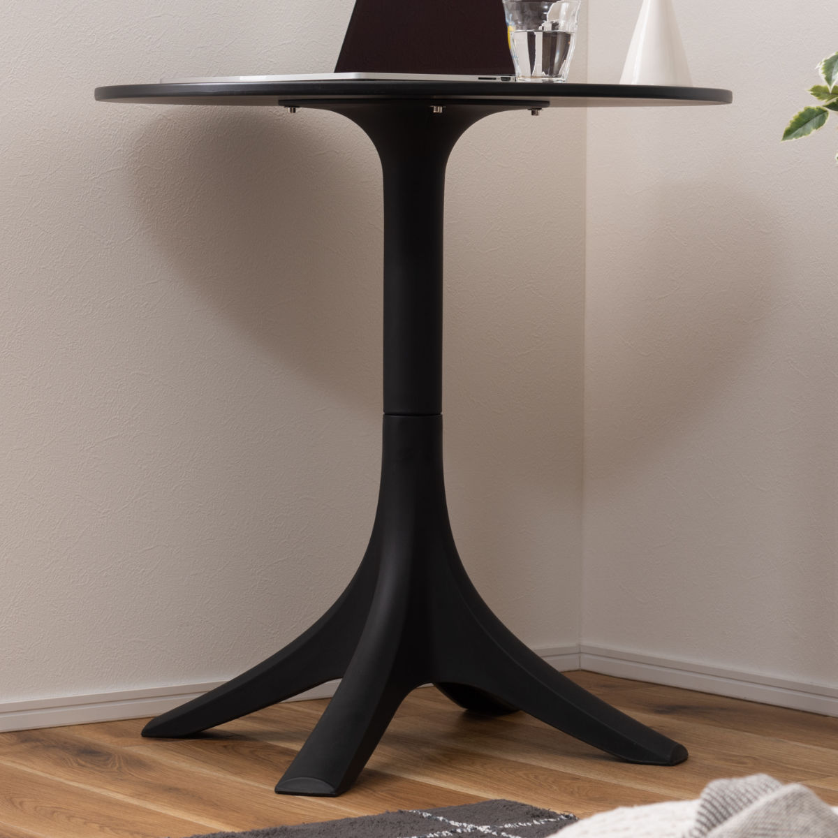 楽天市場】カフェテーブル 円型 直径70cm 高さ73cm （ 1人掛け 2人掛け