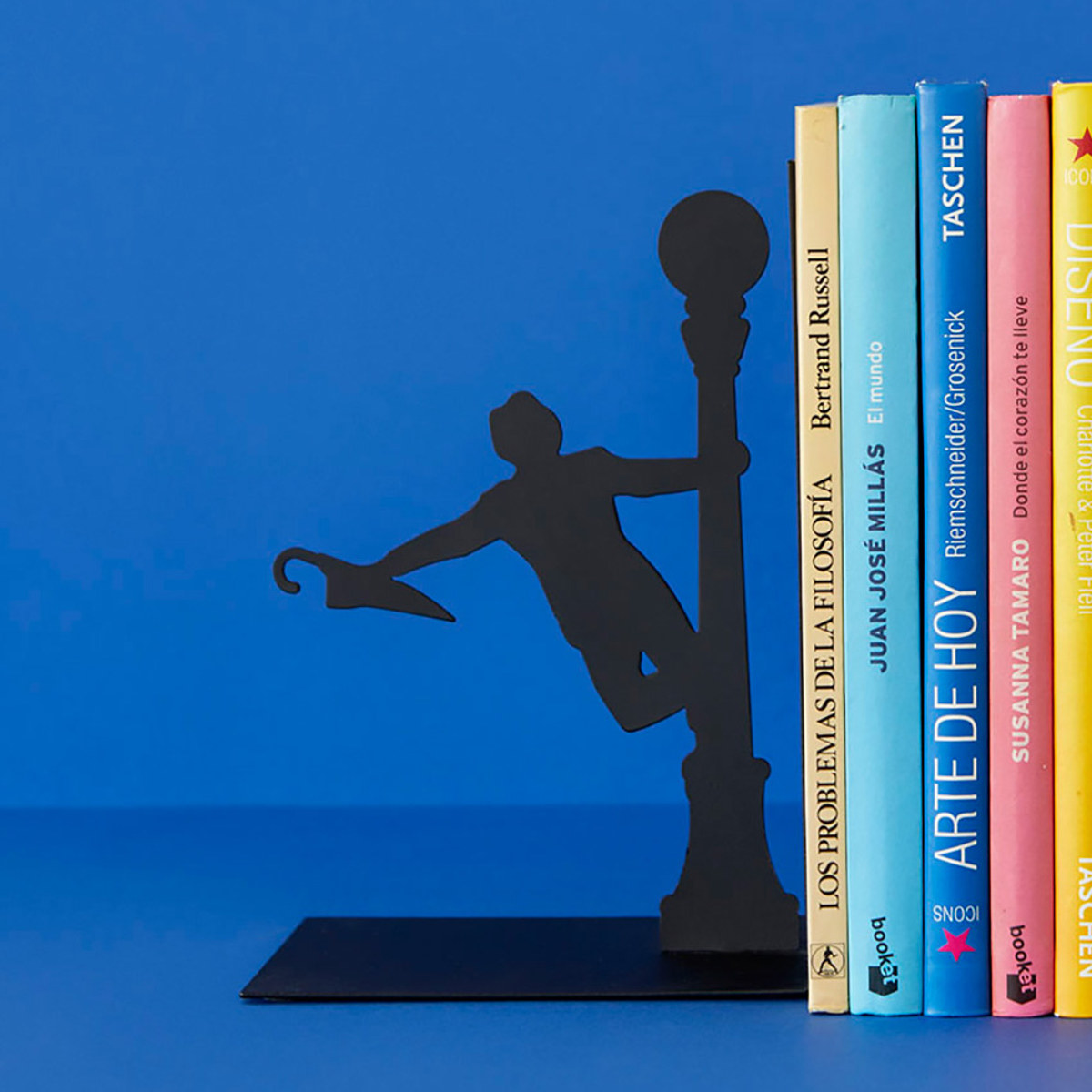 楽天市場】ブックエンド balvi シンギン イン ザ レイン 倒れない