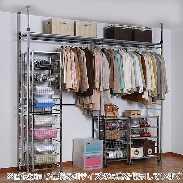 楽天市場】突っ張り クローゼット 幅120〜200cm バリエーション