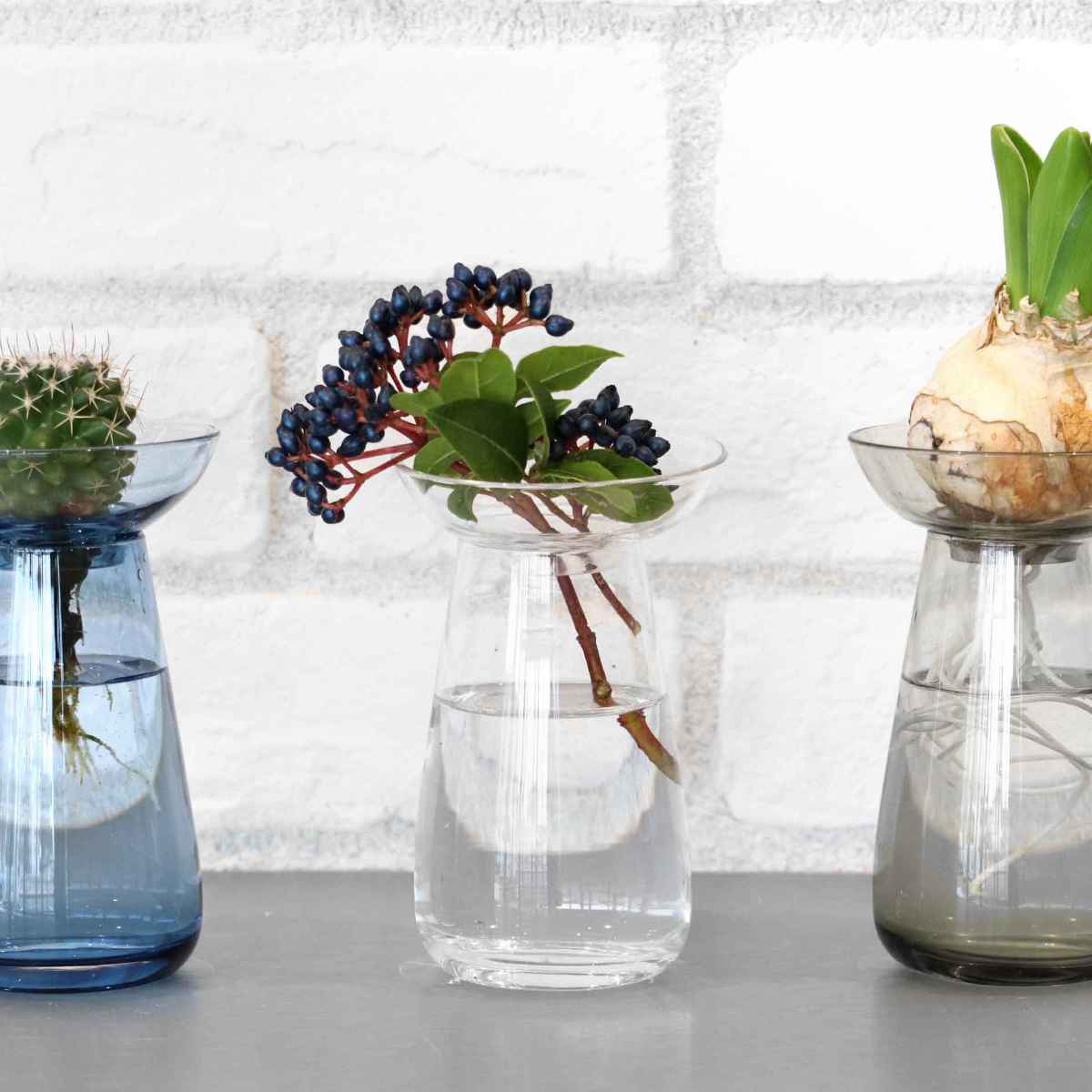 楽天市場】キントー 花瓶 AQUA CULTURE VASE ガラス S L （ KINTO