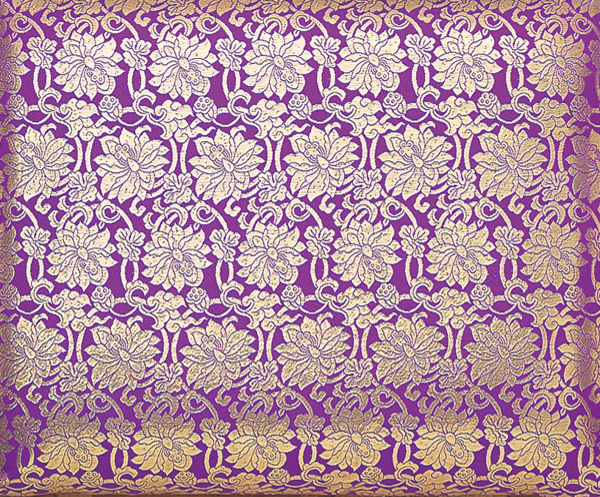 楽天市場】ラタンチェア 金襴座椅子 紫 仏壇用 座面高23cm （ アジアン