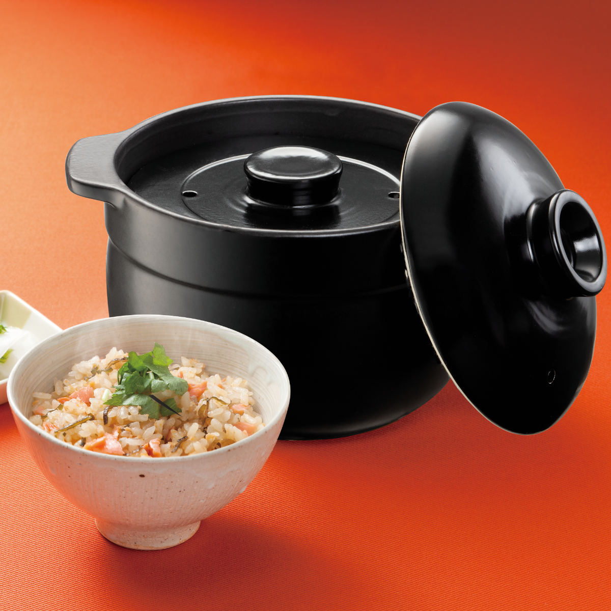 楽天市場】炊飯土鍋 2合 直火対応 電子レンジ対応 （ ご飯鍋 土鍋 炊飯