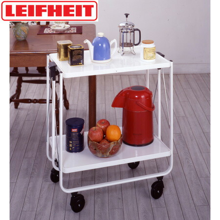 楽天市場】ライフハイト キッチンワゴン サイドカー ホワイト