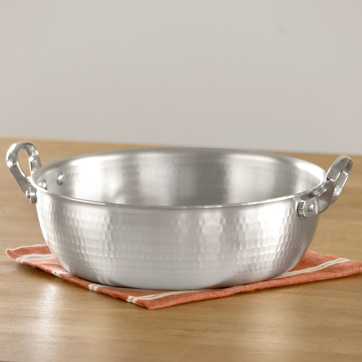 楽天市場】打出揚げ鍋 39cm ガス火専用 中尾アルミ 業務用 日本製 12L