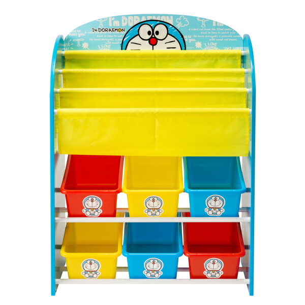 楽天市場】収納ラック キッズ 収納 ラック ドラえもん Im Doraemon