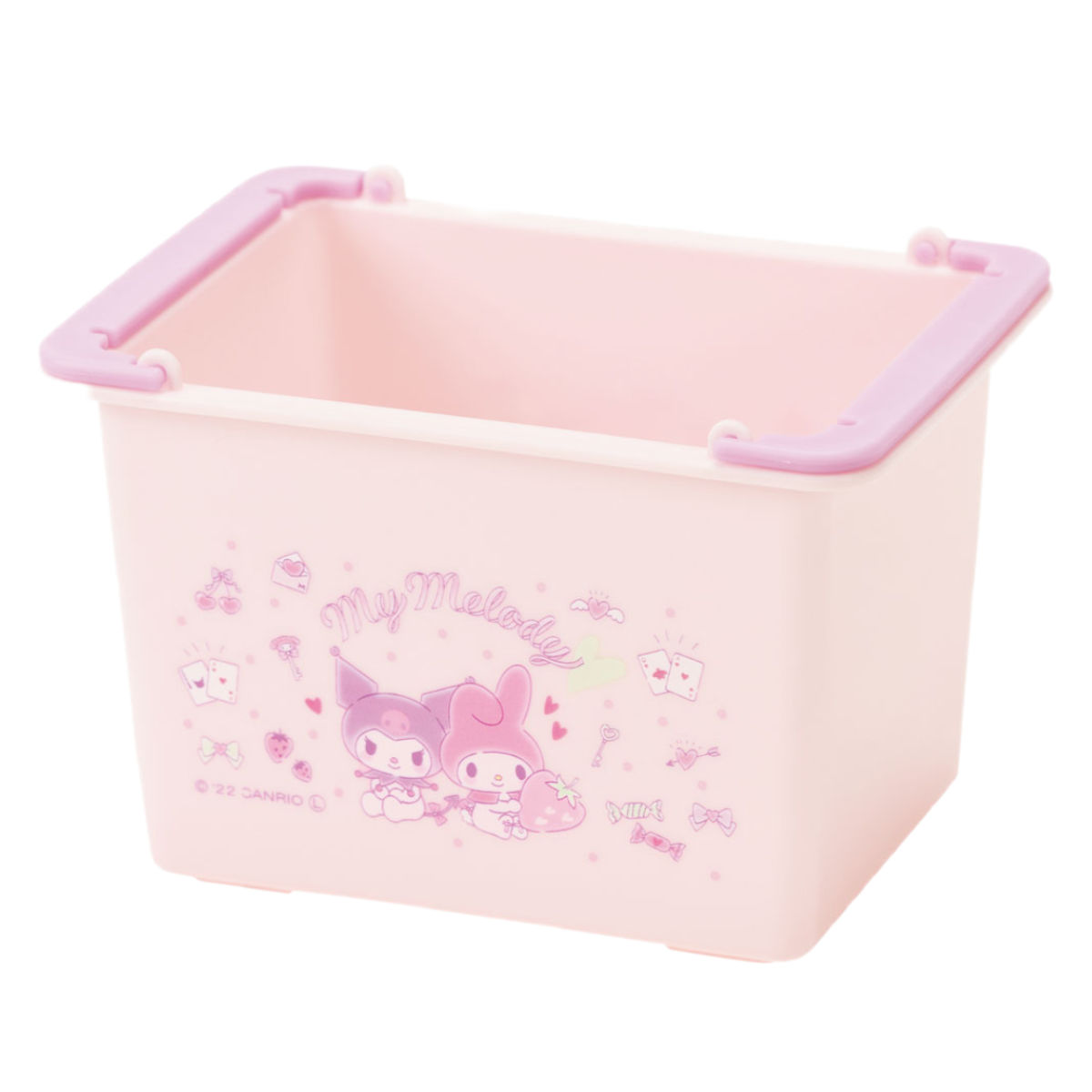 楽天市場】小物入れ 重ねられるミニバスケット 2個入 マイメロディ