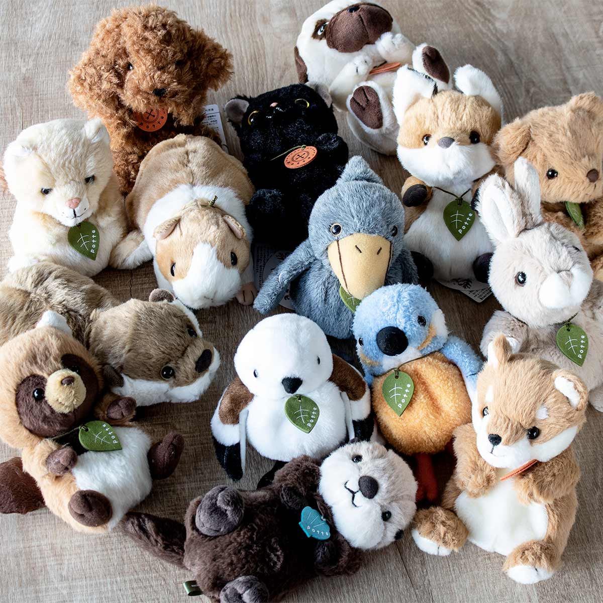 楽天市場】ぬいぐるみ potte シンリンオオカミ （ ヌイグルミ 動物