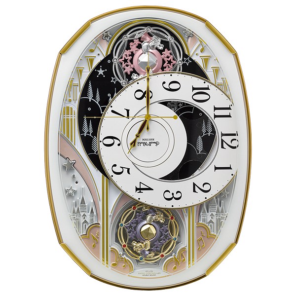 楽天市場】からくり時計 スモールワールドノエルS 電波時計 30曲収録