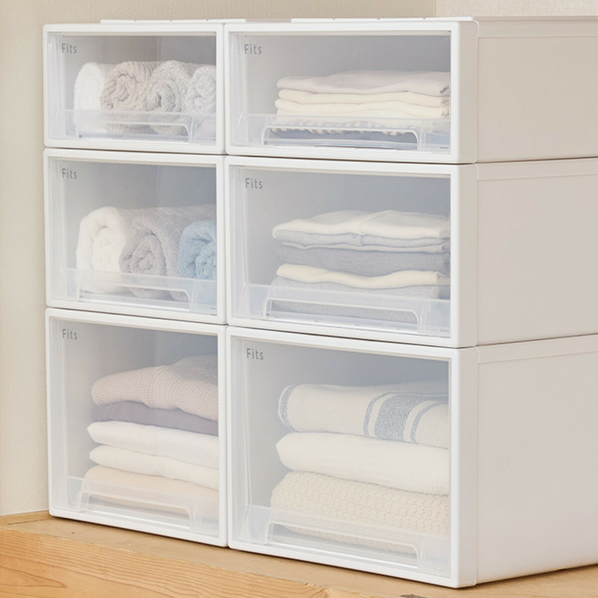 楽天市場】収納ケース Fits フィッツ フィッツケース スリムL 引き出し