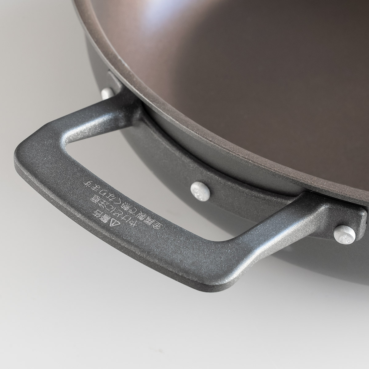 楽天市場】フライパン 30cm ガス火専用 取っ手付き デュラブルシリーズ