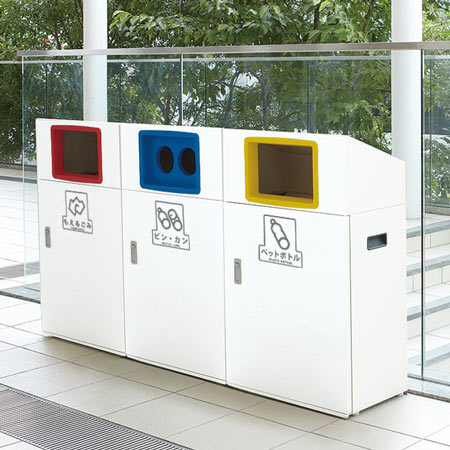 楽天市場】分別シールF ゴミ箱用 ペットボトル ビン・カン