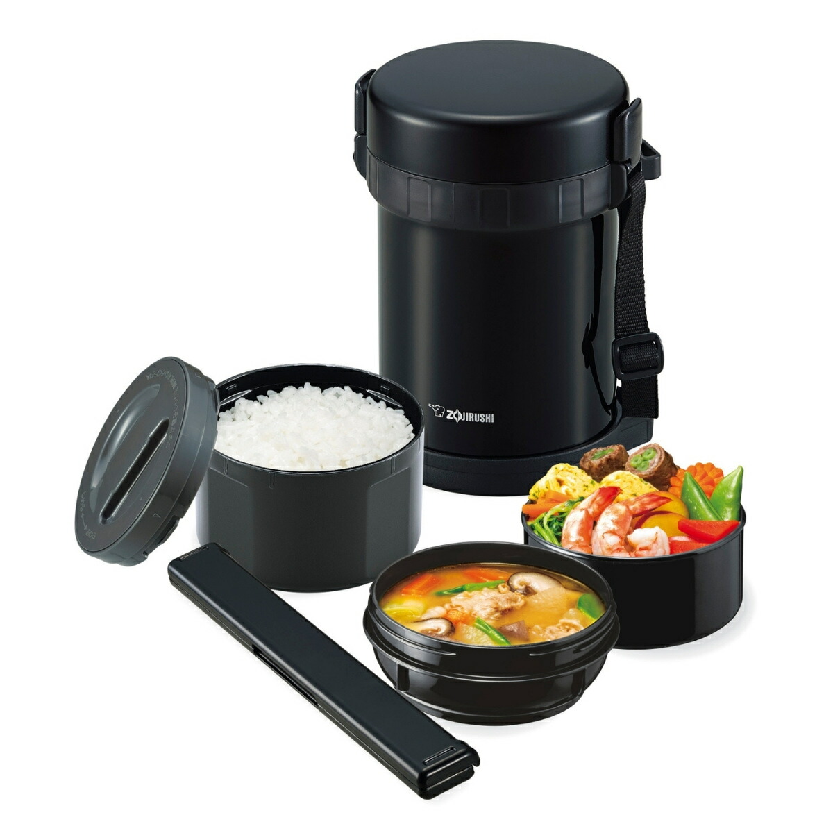 楽天市場】象印 保温弁当箱 ステンレスランチジャー 1270ml 「お・べ