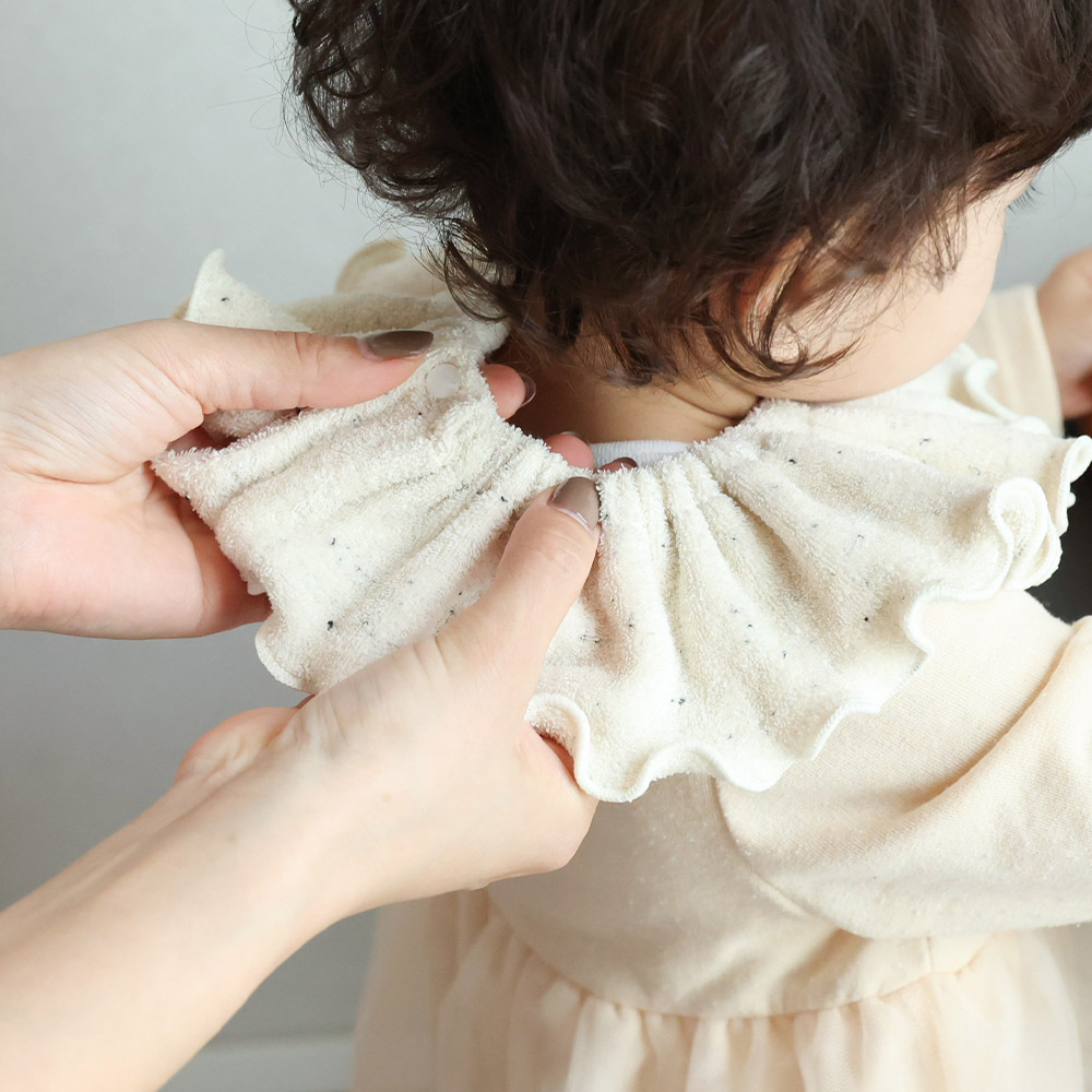 楽天市場】日本製 2枚セット tubutubu つけ襟 スタイ 360度 360