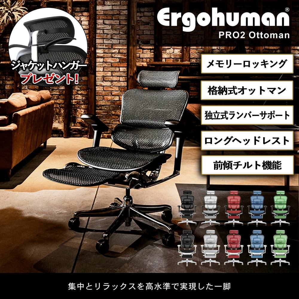 楽天市場】【最大1万円ｸｰﾎﾟﾝ2/25】 エルゴヒューマンプロ2 オットマン