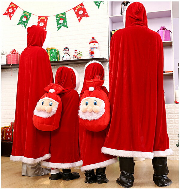 楽天市場】サンタ ケープ コスプレ服 クリスマス サンタマント サンタ
