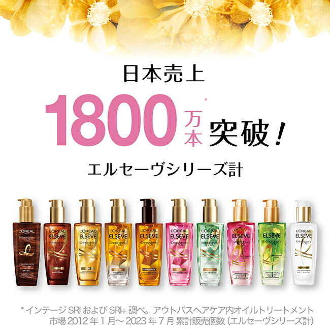 楽天市場】ヘアオイル 【ロレアル パリ公式】 エルセーヴ エクストラ