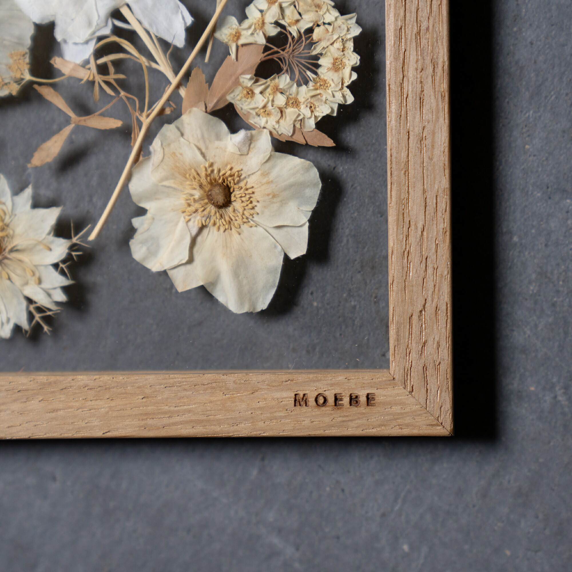 楽天市場】押し花フレーム ホワイト プレスフラワー 押し花 フレーム