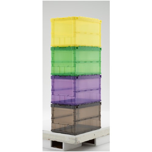 楽天市場】TRUSCO トラスコ中山 オリコン 薄型折りたたみコンテナ