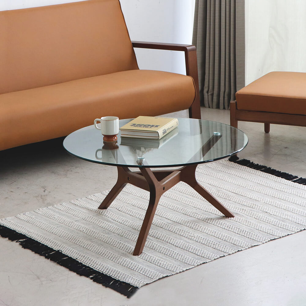 楽天市場】ガラストップテーブル ガラステーブル センターテーブル