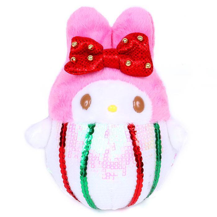 楽天市場】マイメロディ マスコットホルダー キラキラ ミニぬいぐるみ